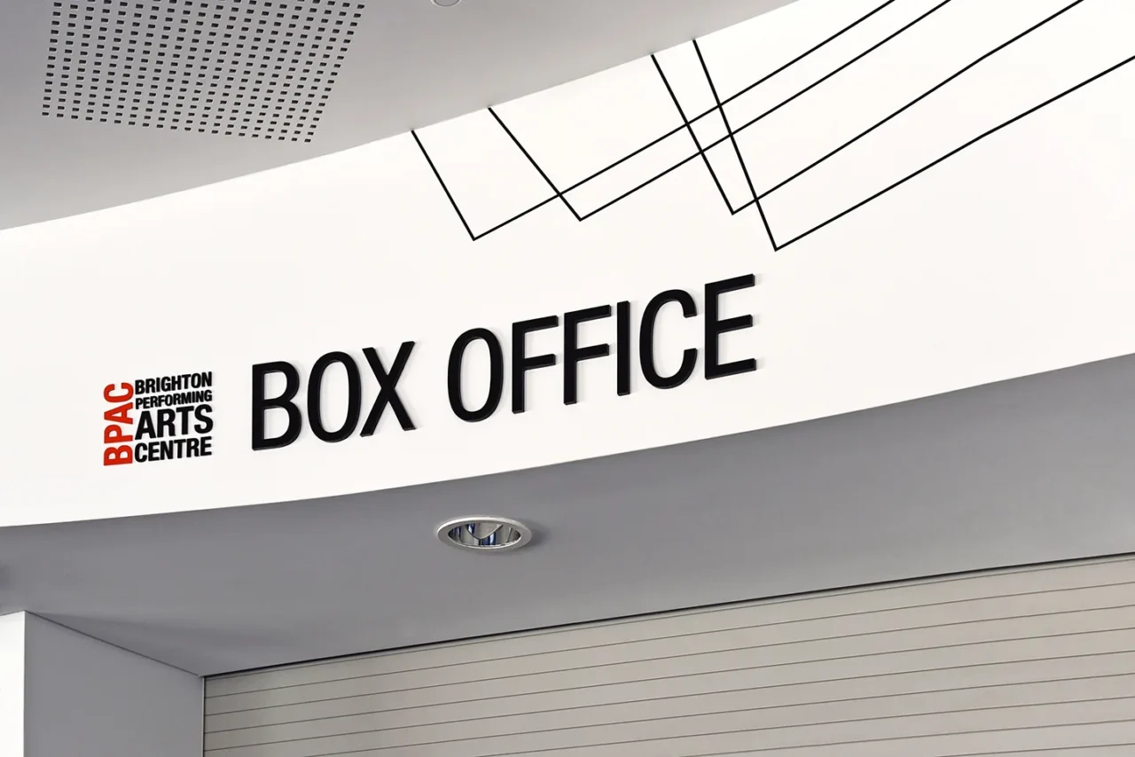 Brighton Performing Arts Centre Signage