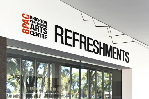 Brighton Performing Arts Centre Signage