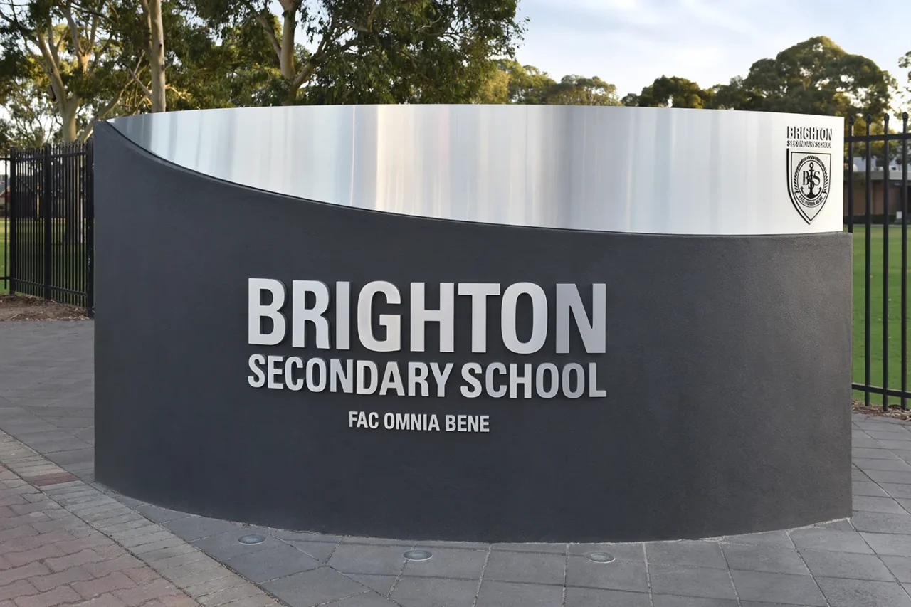Brighton Secondary School Signage