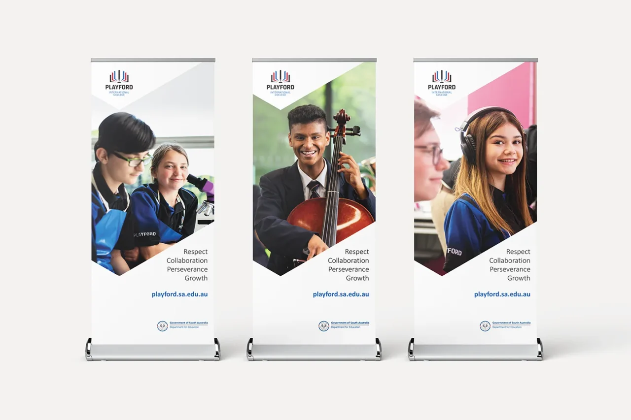Playford International College Signage