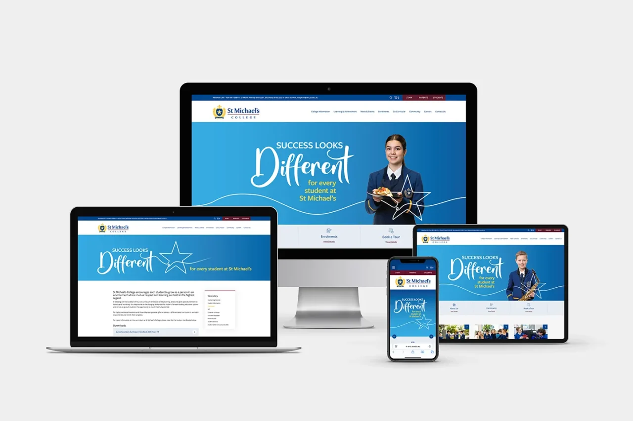 St Michael's College - Success Looks Different Digital and Web