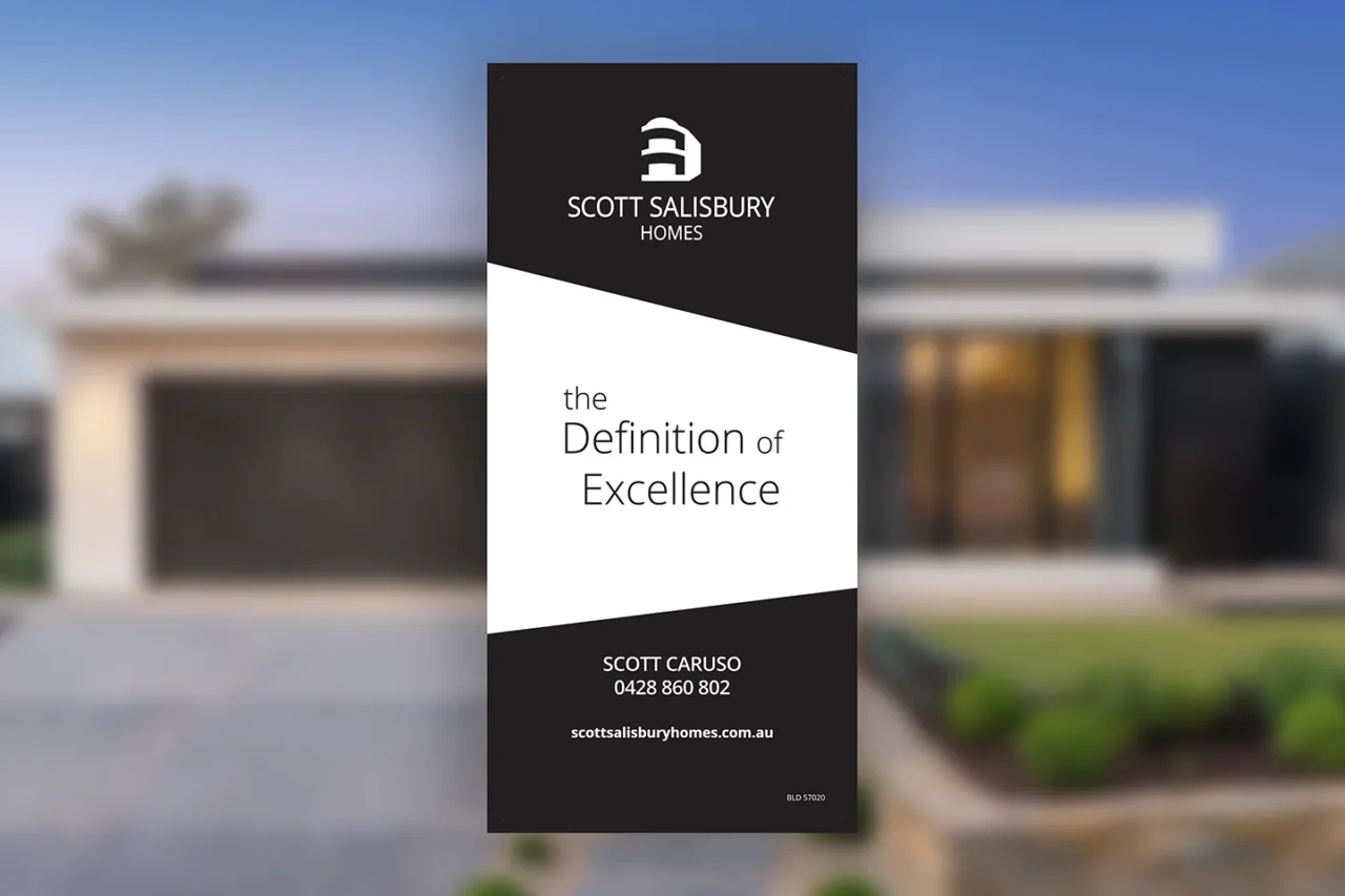 Scott Salisbury Homes Signage